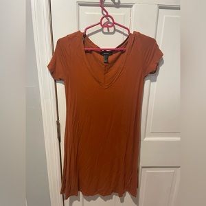 orange dress Forever 21